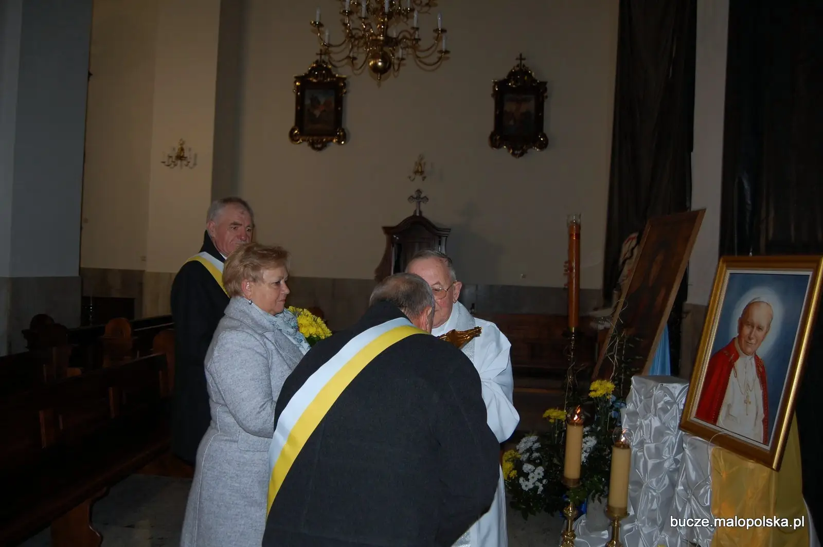Relikwie Św. Jana Pawła II - Dzień I