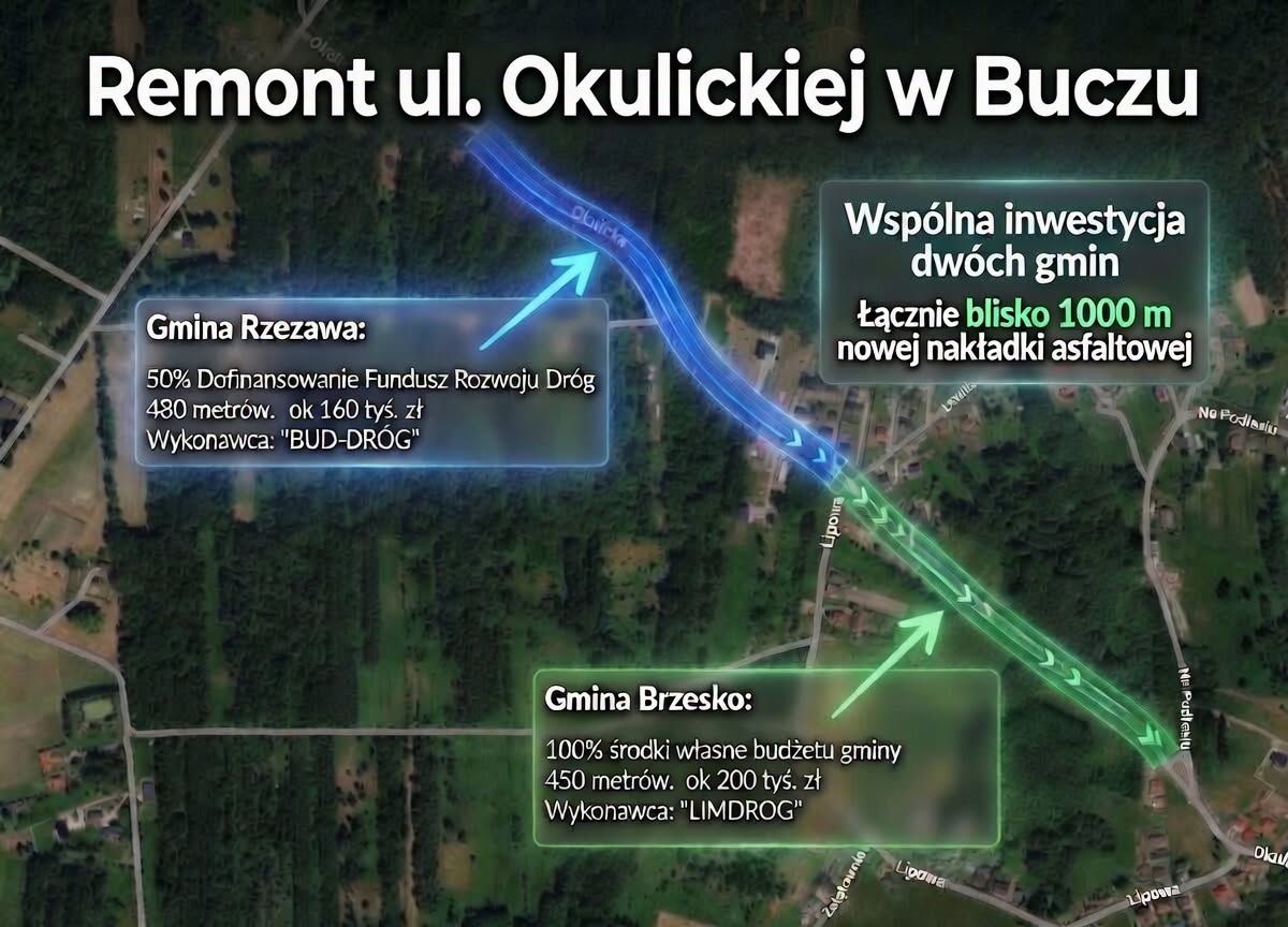 Remont drogi łączącej gminy