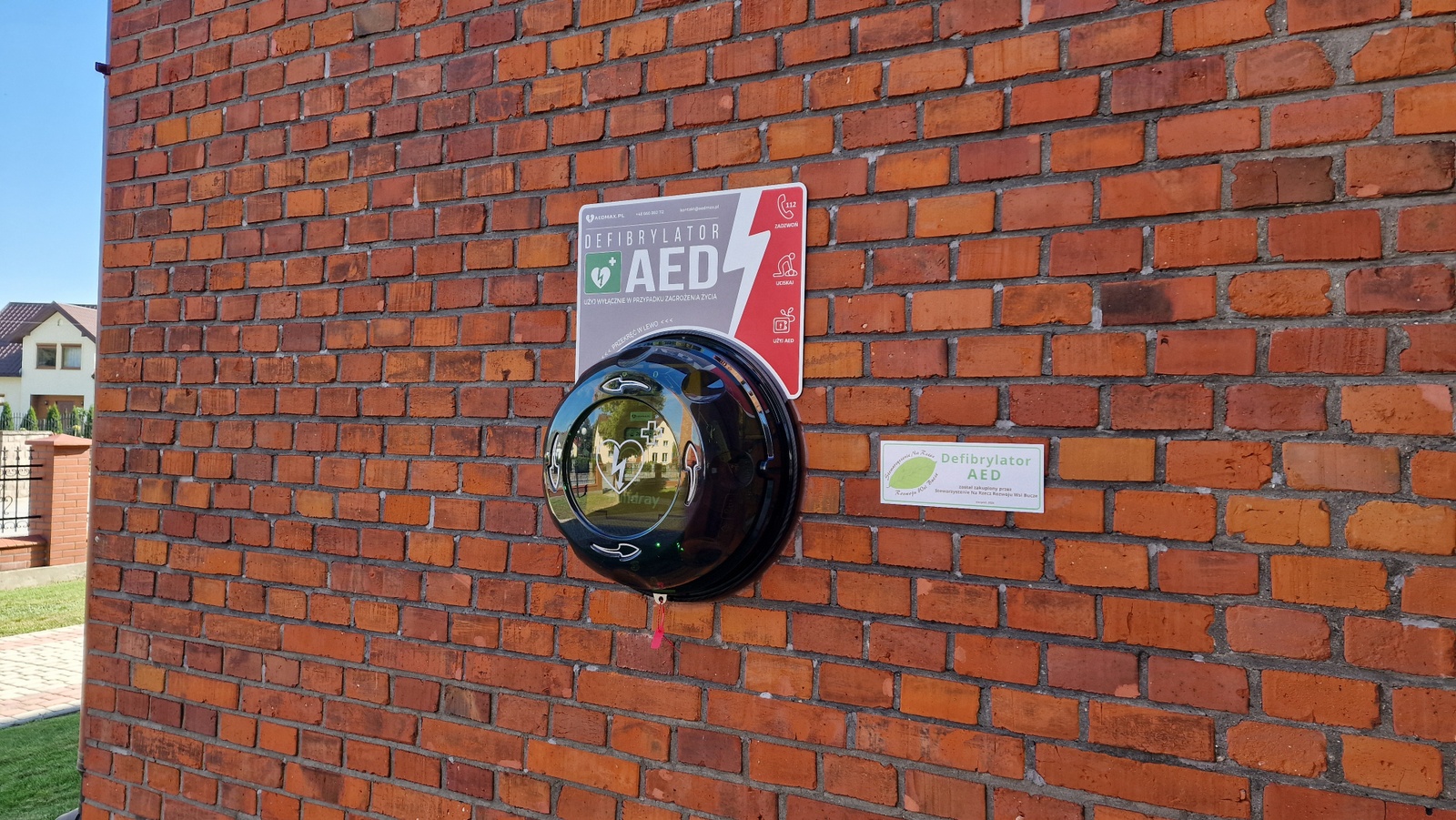 Defibrylator AED w&nbsp;Buczu